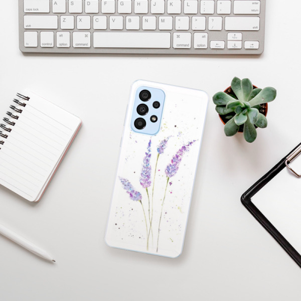 Silikonové pouzdro iSaprio - Samsung Galaxy A33 5G - Lavender