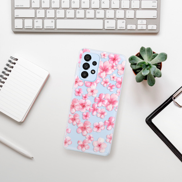 Silikonové pouzdro iSaprio - Samsung Galaxy A33 5G - Flower Pattern 05