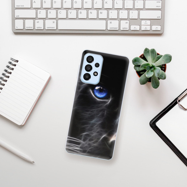 Silikonové pouzdro iSaprio - Samsung Galaxy A33 5G - Black Puma