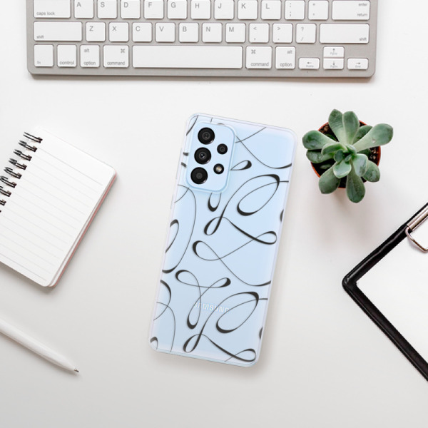 Silikonové pouzdro iSaprio - Samsung Galaxy A33 5G - Fancy black