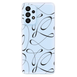 Silikonové pouzdro iSaprio - Samsung Galaxy A33 5G - Fancy black