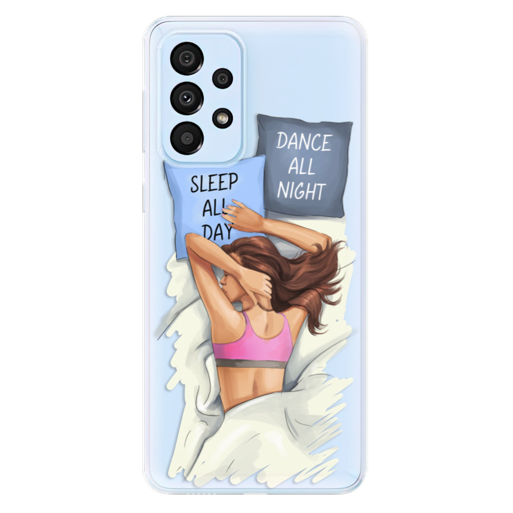 Odolné silikonové pouzdro iSaprio - Dance and Sleep - Samsung Galaxy A33 5G
