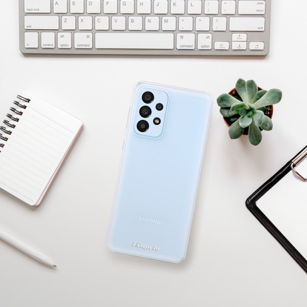 Silikonové pouzdro iSaprio - Samsung Galaxy A33 5G - 4Pure čiré