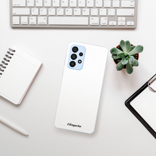 Silikonové pouzdro iSaprio - Samsung Galaxy A33 5G - 4Pure bílé