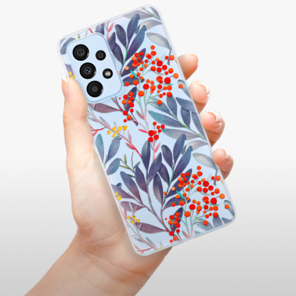 Silikonové pouzdro iSaprio - Samsung Galaxy A33 5G - Rowanberry