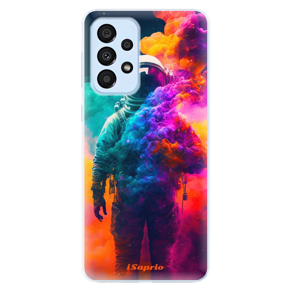 Odolné silikonové pouzdro iSaprio - Astronaut in Colors - Samsung Galaxy A33 5G