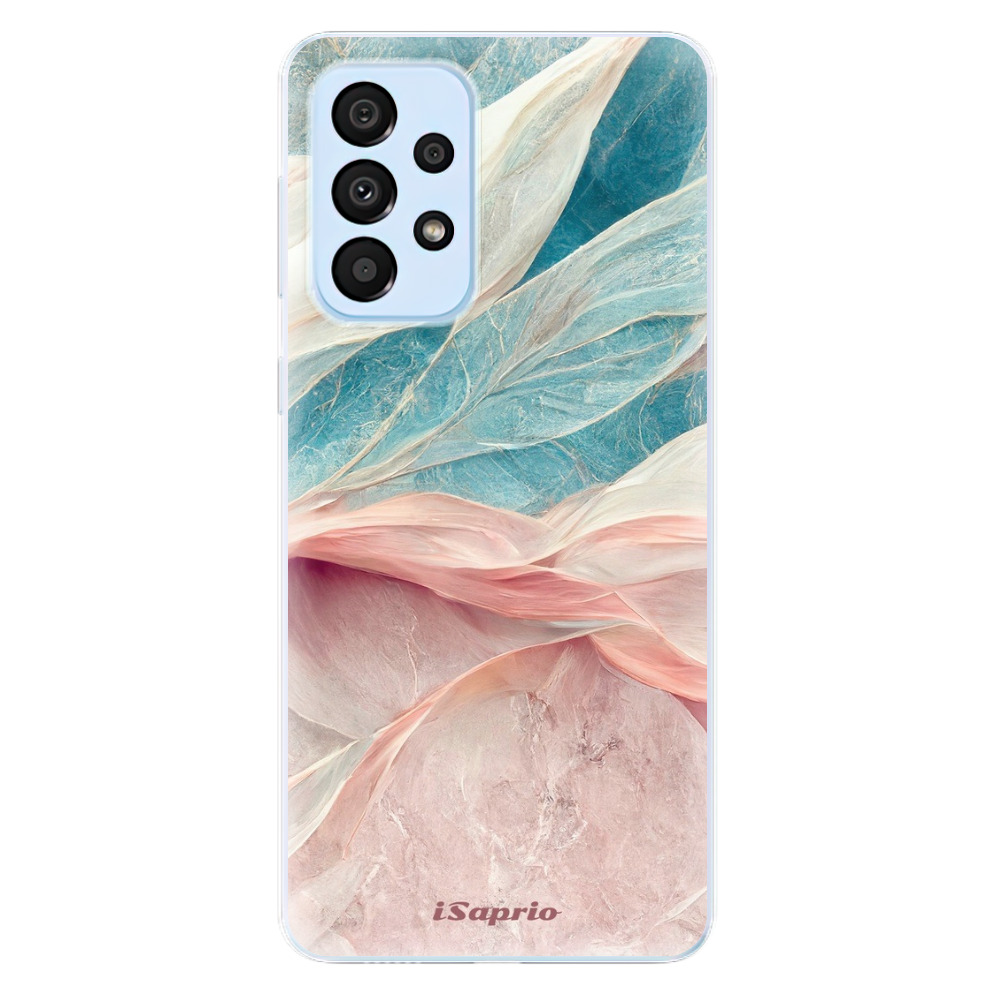 Odolné silikonové pouzdro iSaprio - Pink and Blue - Samsung Galaxy A33 5G