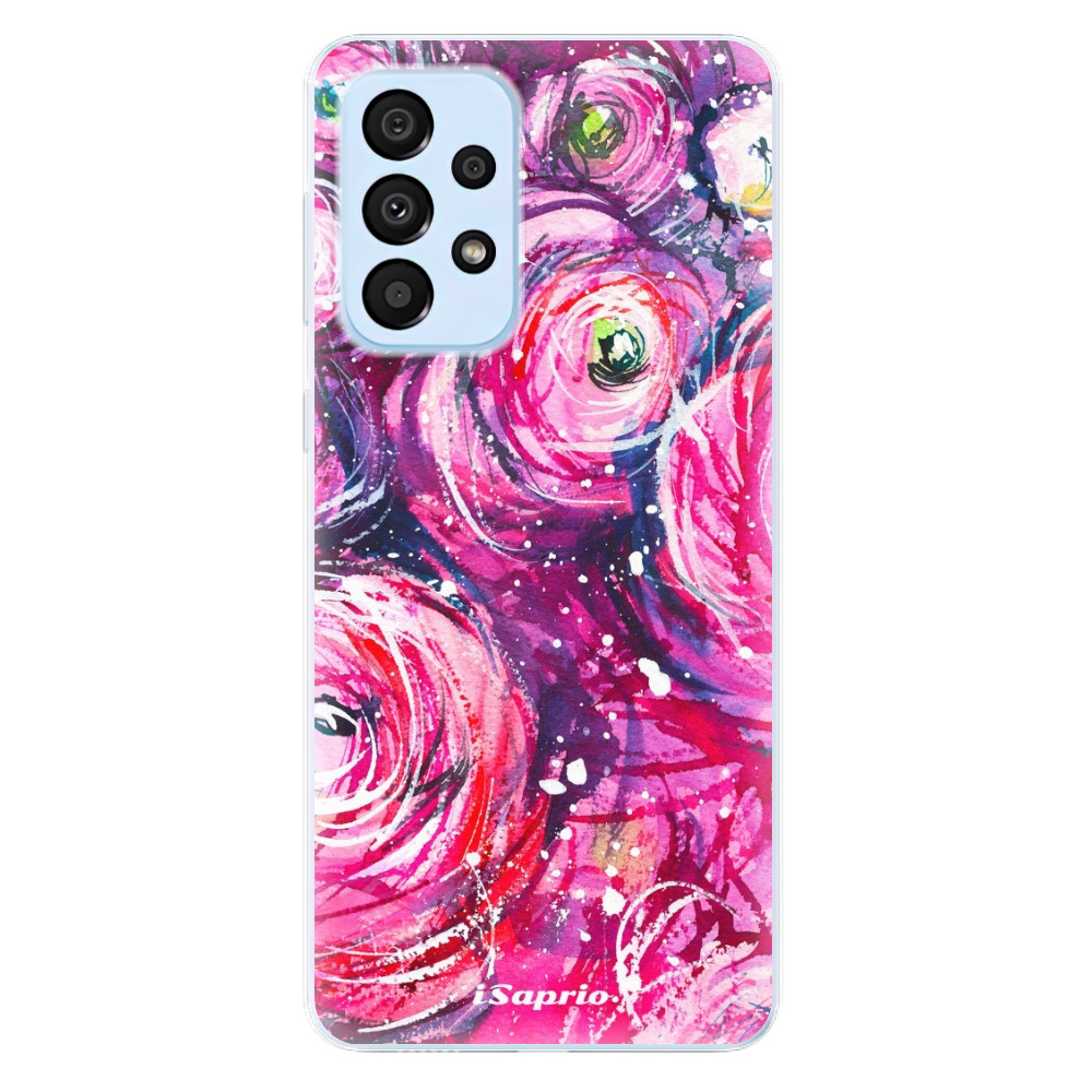 Odolné silikonové pouzdro iSaprio - Pink Bouquet - Samsung Galaxy A33 5G