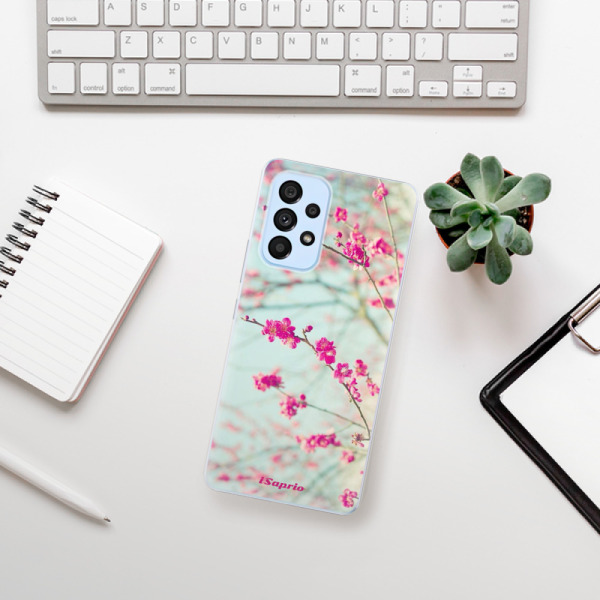 Silikonové pouzdro iSaprio - Samsung Galaxy A53 5G - Blossom 01