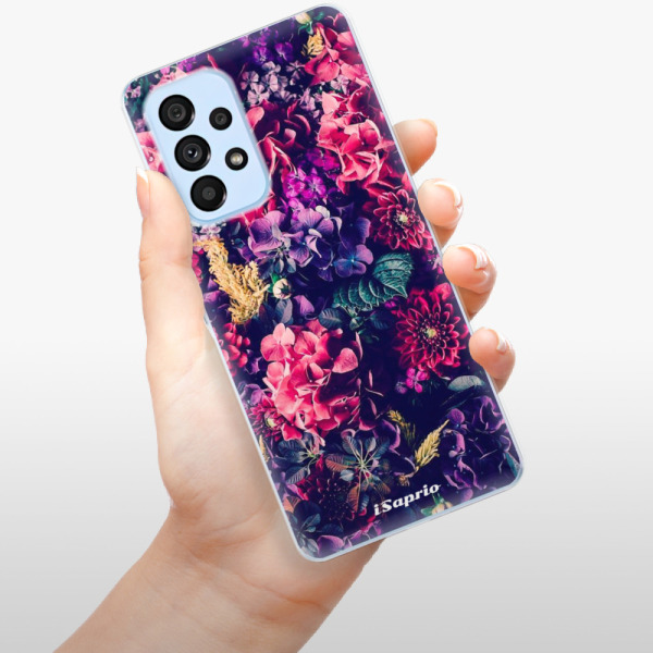 Silikonové pouzdro iSaprio - Samsung Galaxy A53 5G - Flowers 10