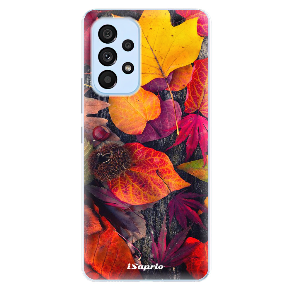 Odolné silikonové pouzdro iSaprio - Autumn Leaves 03 - Samsung Galaxy A53 5G