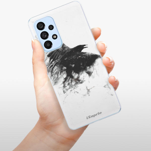 Silikonové pouzdro iSaprio - Samsung Galaxy A53 5G - Dark Bird 01