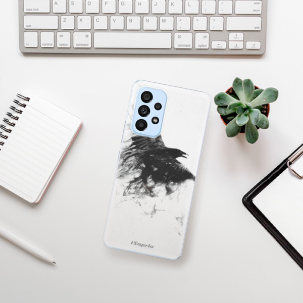 Silikonové pouzdro iSaprio - Samsung Galaxy A53 5G - Dark Bird 01