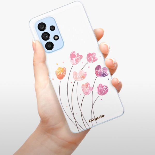 Silikonové pouzdro iSaprio - Samsung Galaxy A53 5G - Flowers 14