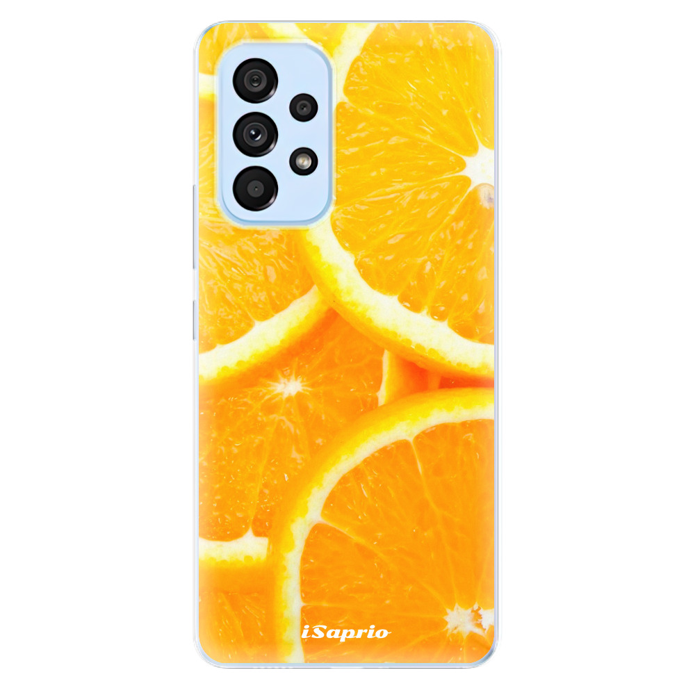 Odolné silikonové pouzdro iSaprio - Orange 10 - Samsung Galaxy A53 5G