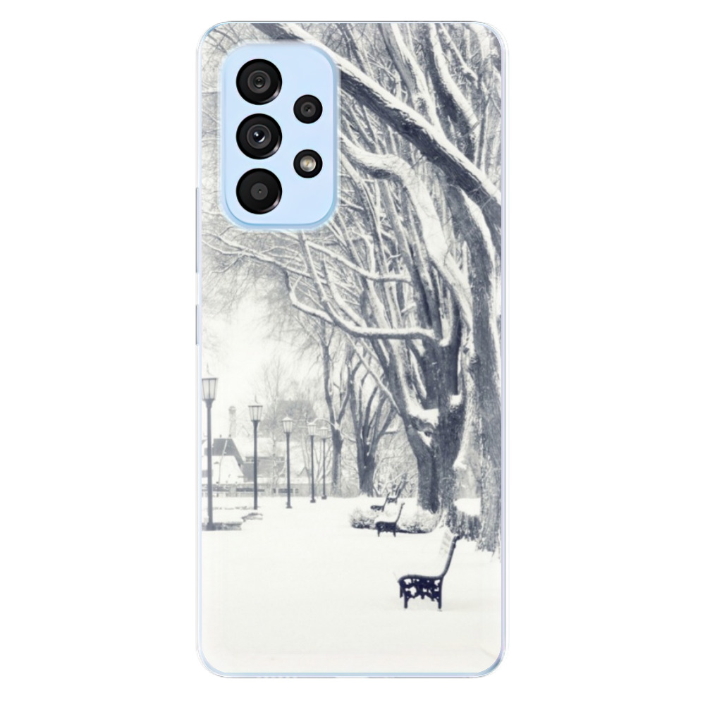 Odolné silikonové pouzdro iSaprio - Snow Park - Samsung Galaxy A53 5G