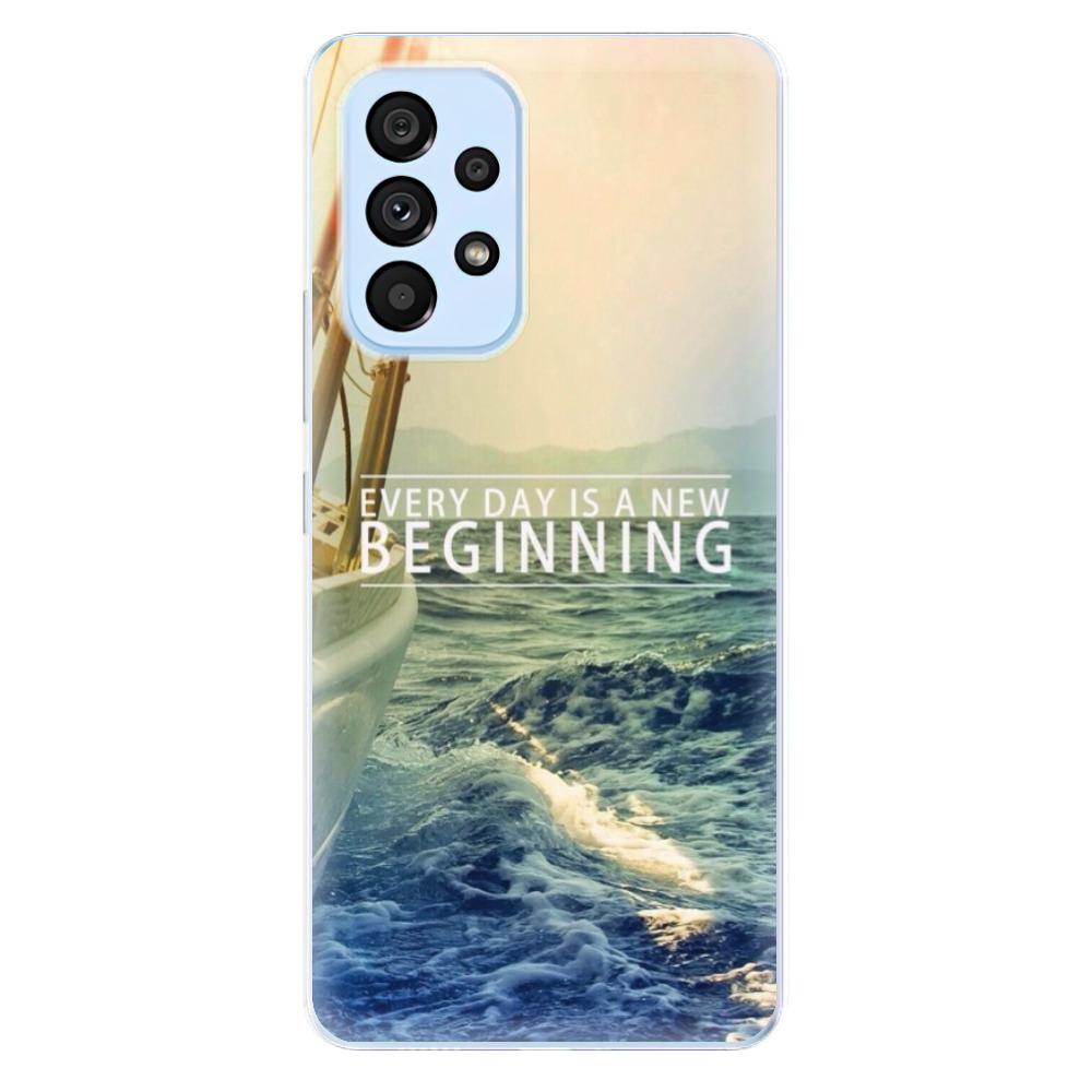 Silikonové odolné pouzdro iSaprio - Beginning na mobil Samsung Galaxy A53 5G (Odolný silikonový kryt, obal, pouzdro iSaprio - Beginning na mobilní telefon Samsung Galaxy A53 5G)