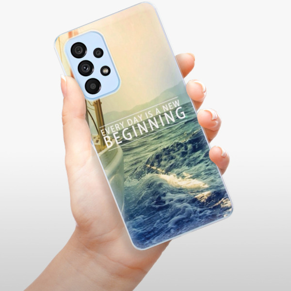 Silikonové pouzdro iSaprio - Samsung Galaxy A53 5G - Beginning