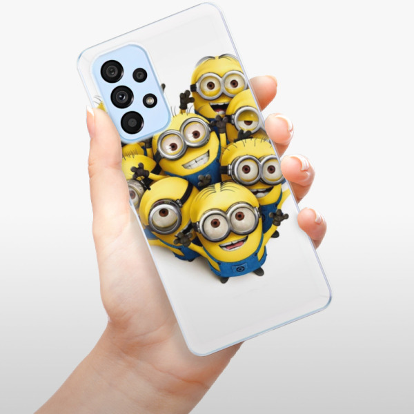 Silikonové pouzdro iSaprio - Samsung Galaxy A53 5G - Mimons 01