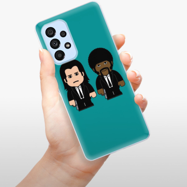 Silikonové pouzdro iSaprio - Samsung Galaxy A53 5G - Pulp Fiction