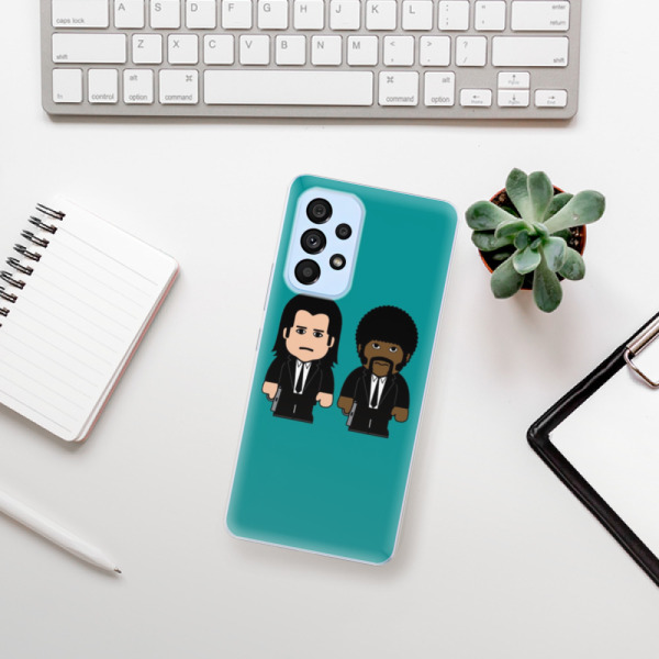 Silikonové pouzdro iSaprio - Samsung Galaxy A53 5G - Pulp Fiction
