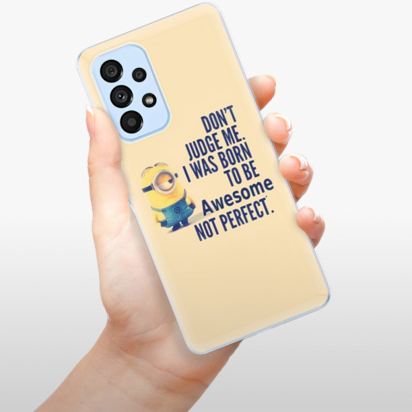 Silikonové pouzdro iSaprio - Samsung Galaxy A53 5G - Be Awesome