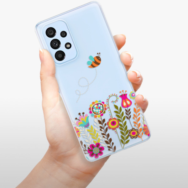 Silikonové pouzdro iSaprio - Samsung Galaxy A53 5G - Bee 01