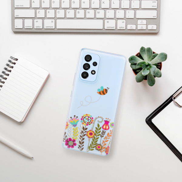 Silikonové pouzdro iSaprio - Samsung Galaxy A53 5G - Bee 01