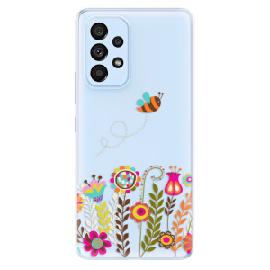 Silikonové pouzdro iSaprio - Samsung Galaxy A53 5G - Bee 01
