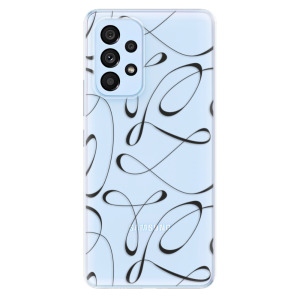 Silikonové pouzdro iSaprio - Samsung Galaxy A53 5G - Fancy black