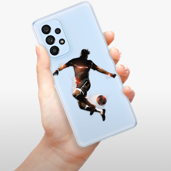 Silikonové pouzdro iSaprio - Samsung Galaxy A53 5G - Fotball 01