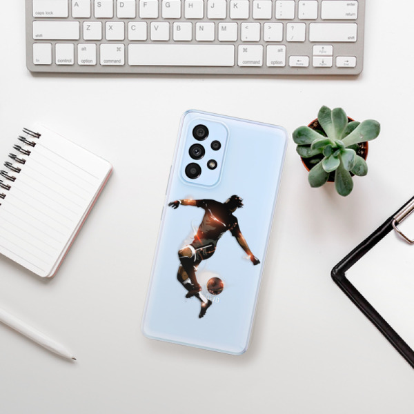 Silikonové pouzdro iSaprio - Samsung Galaxy A53 5G - Fotball 01
