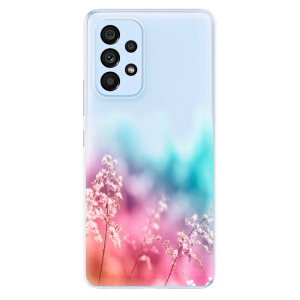 Silikonové pouzdro iSaprio - Samsung Galaxy A53 5G - Rainbow Grass