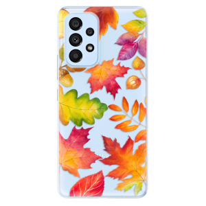 Silikonové odolné pouzdro iSaprio - Autumn Leaves 01 na mobil Samsung Galaxy A53 5G