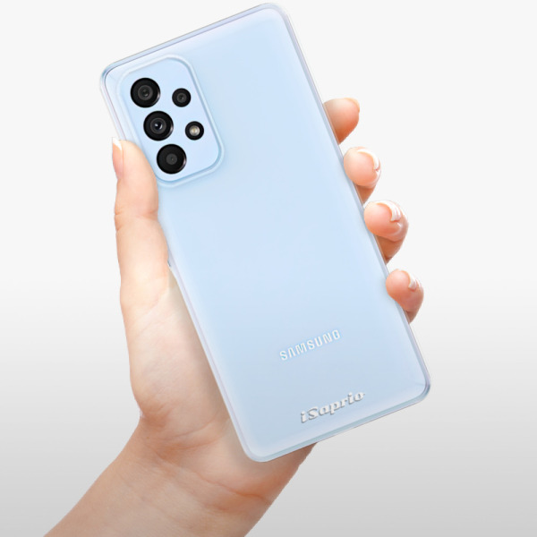 Silikonové pouzdro iSaprio - Samsung Galaxy A53 5G - 4Pure čiré