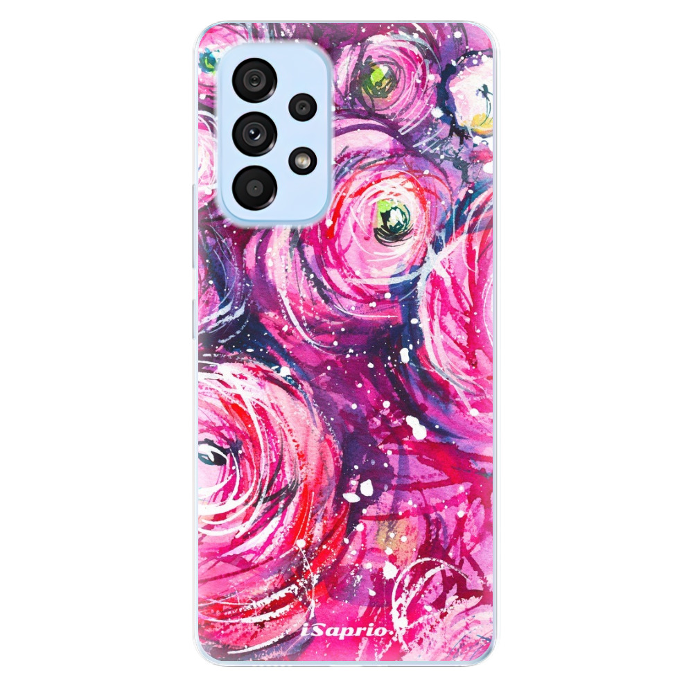 Odolné silikonové pouzdro iSaprio - Pink Bouquet - Samsung Galaxy A53 5G