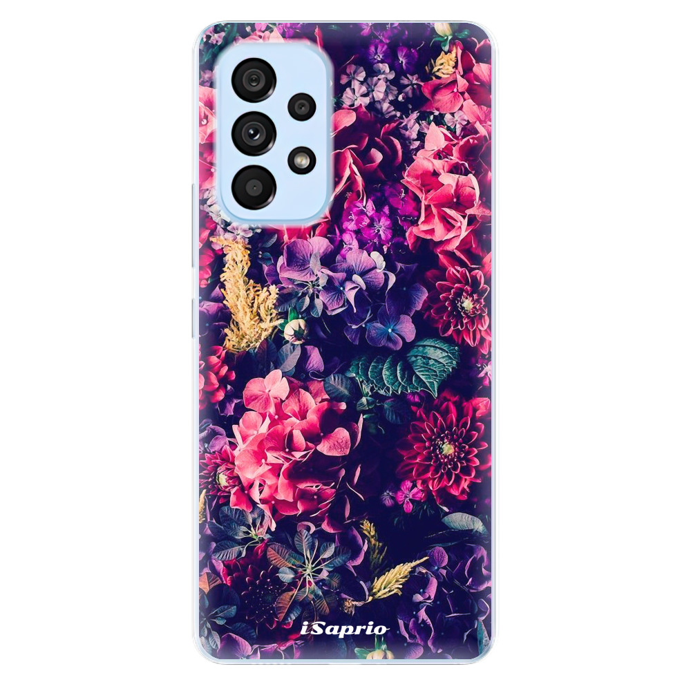 Odolné silikonové pouzdro iSaprio - Flowers 10 - Samsung Galaxy A73 5G