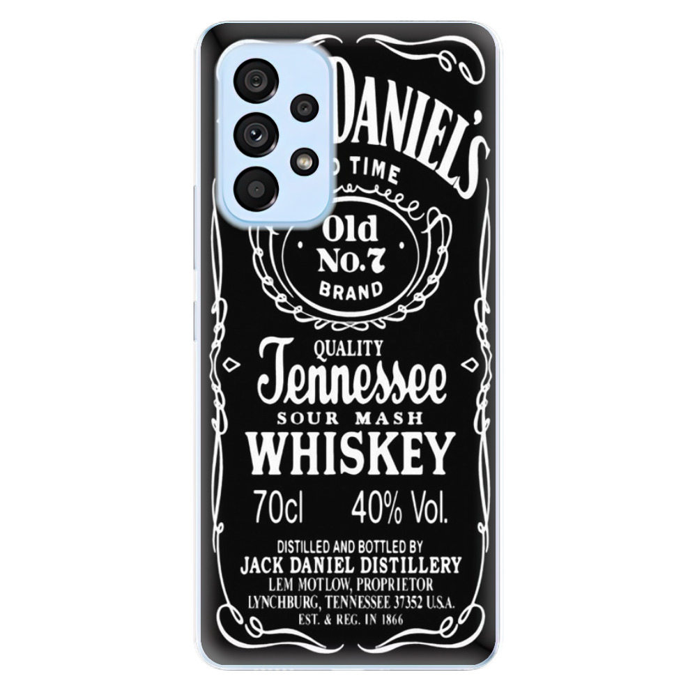 Odolné silikonové pouzdro iSaprio - Jack Daniels - Samsung Galaxy A73 5G