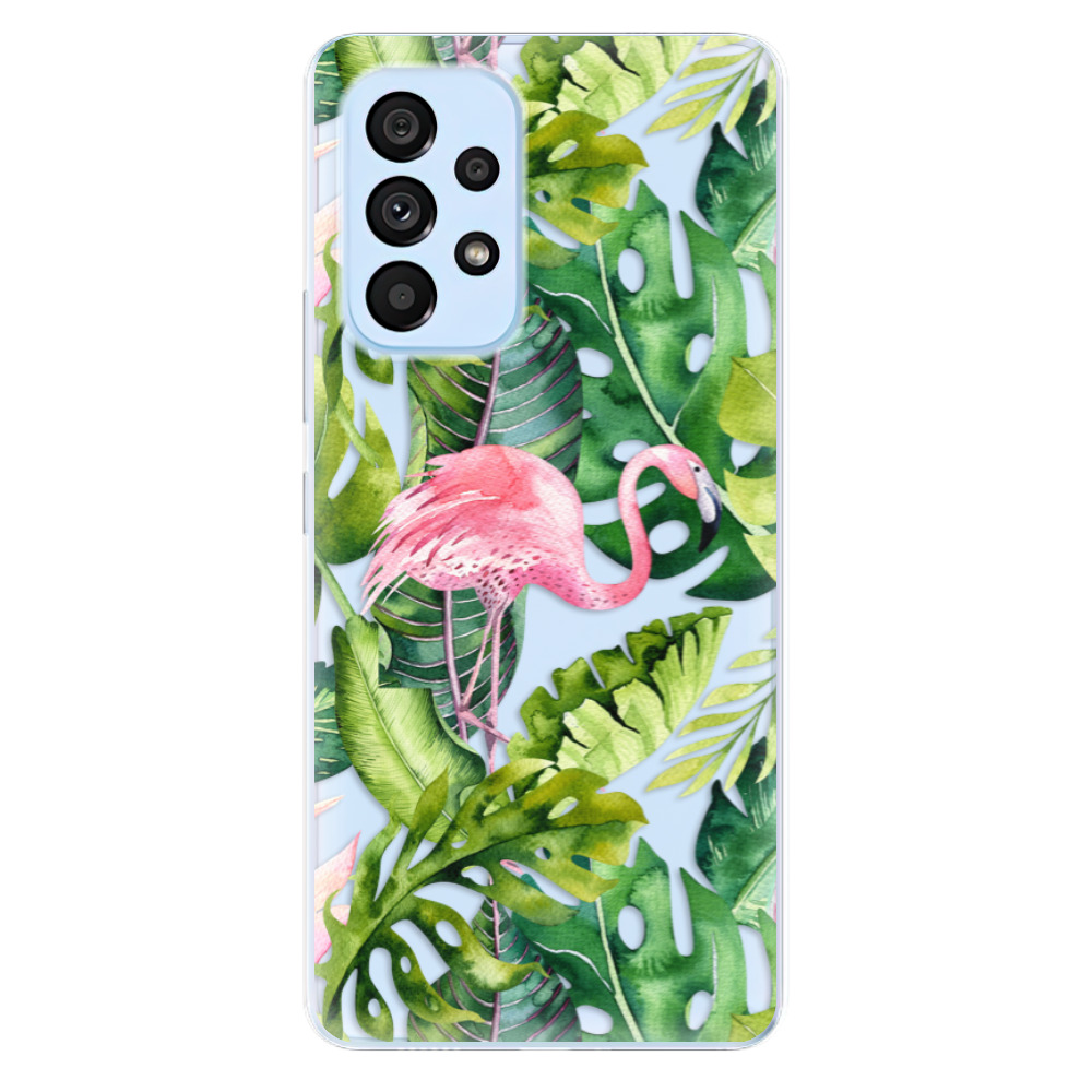 Odolné silikonové pouzdro iSaprio - Jungle 02 - Samsung Galaxy A73 5G
