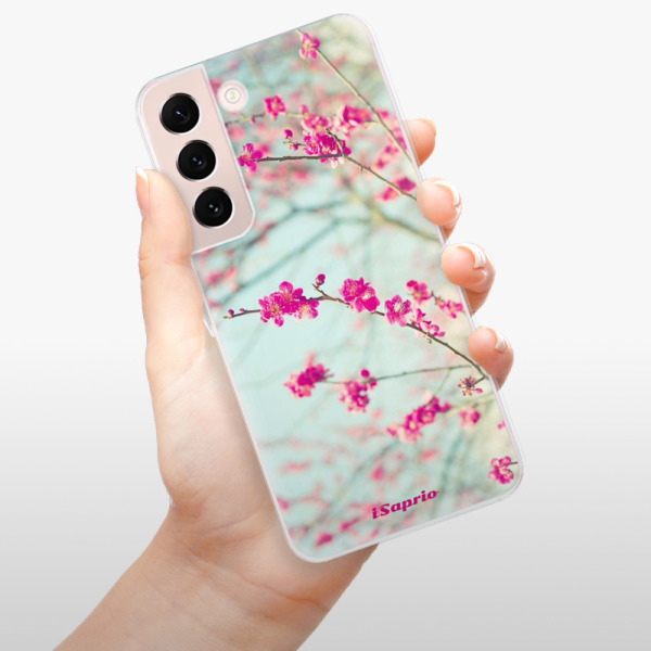 Silikonové pouzdro iSaprio - Samsung Galaxy S22 5G - Blossom 01