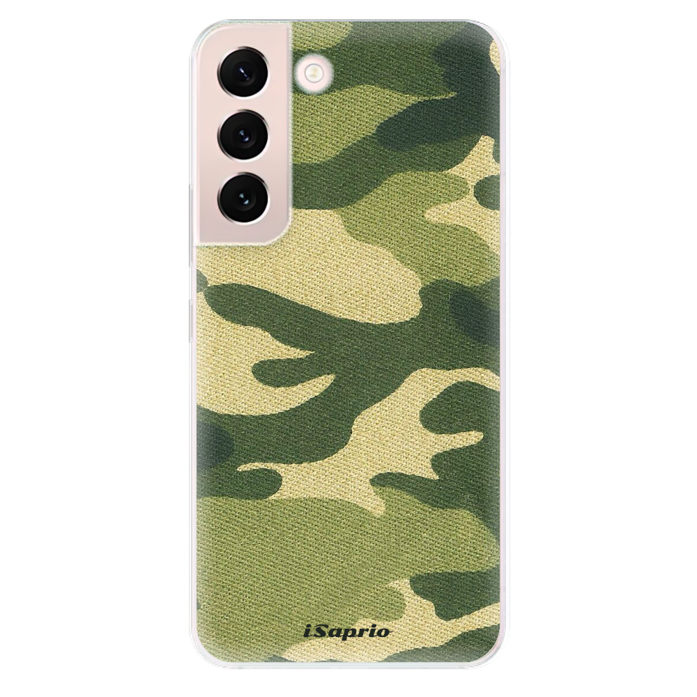 Odolné silikonové pouzdro iSaprio - Green Camuflage 01 - Samsung Galaxy S22 5G