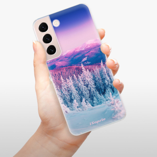 Silikonové pouzdro iSaprio - Samsung Galaxy S22 5G - Winter 01