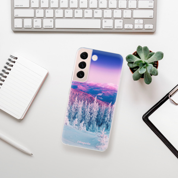 Silikonové pouzdro iSaprio - Samsung Galaxy S22 5G - Winter 01