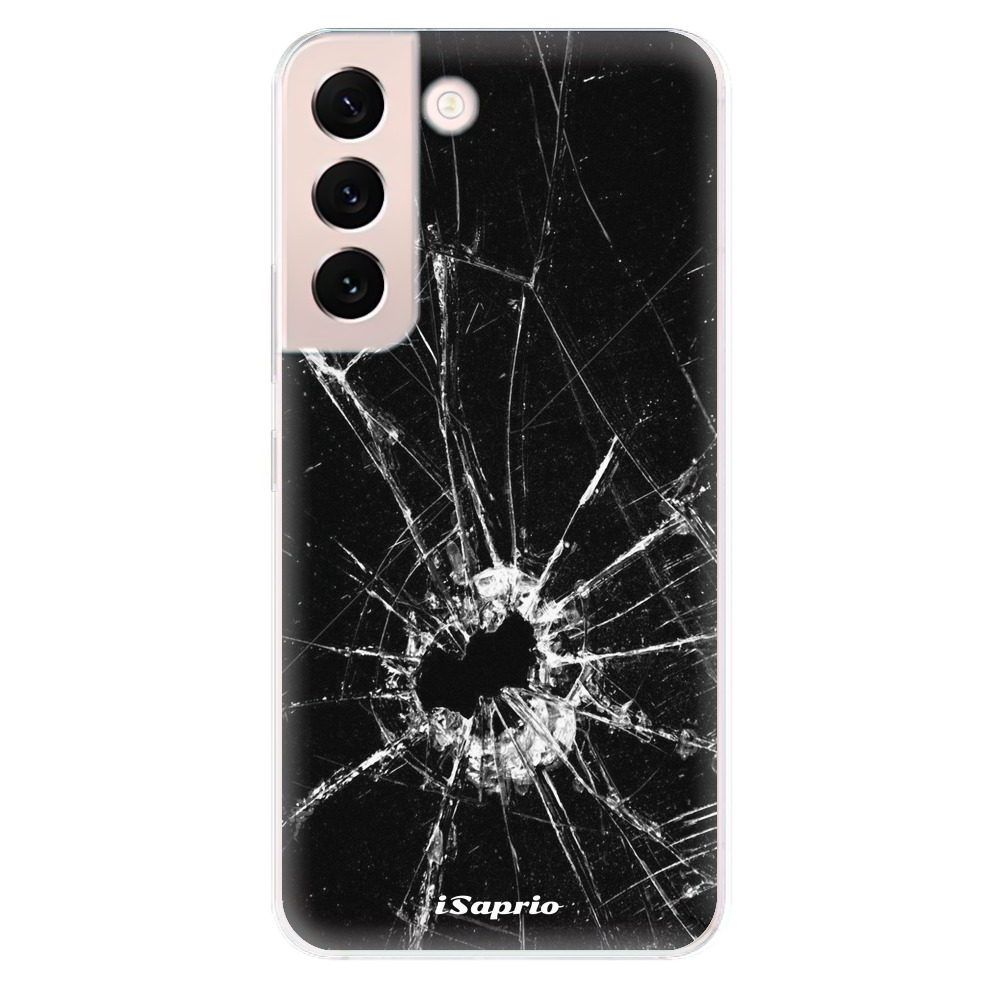 Silikonové odolné pouzdro iSaprio - Broken Glass 10 na mobil Samsung Galaxy S22 5G (Odolný silikonový kryt, obal, pouzdro iSaprio - Broken Glass 10 na mobilní telefon Samsung Galaxy S22 5G)