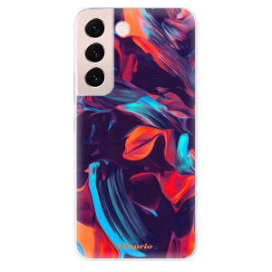 Silikonové pouzdro iSaprio - Samsung Galaxy S22 5G - Color Marble 19