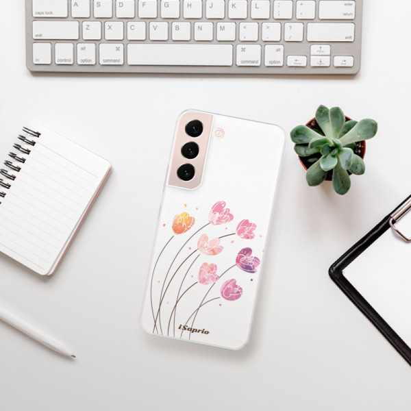 Silikonové pouzdro iSaprio - Samsung Galaxy S22 5G - Flowers 14