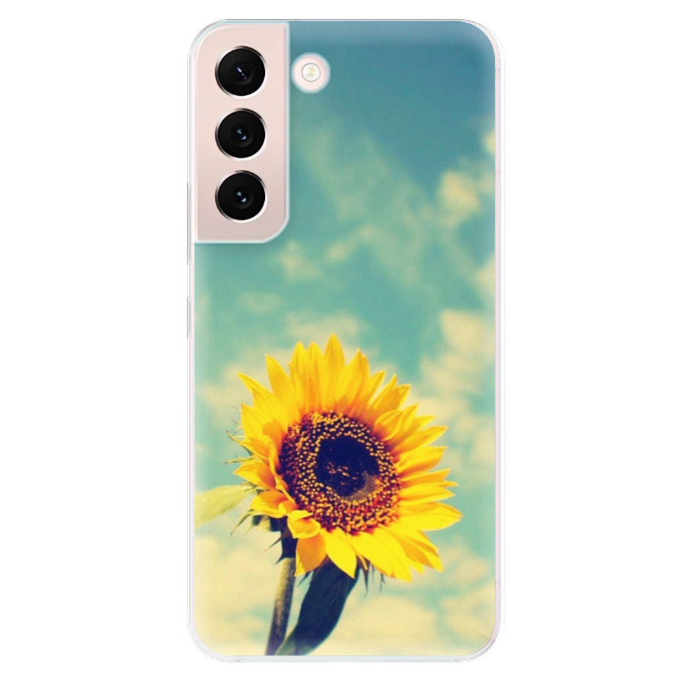 Odolné silikonové pouzdro iSaprio - Sunflower 01 - Samsung Galaxy S22 5G