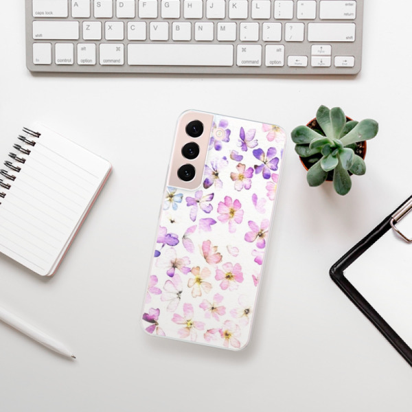 Silikonové pouzdro iSaprio - Samsung Galaxy S22 5G - Wildflowers