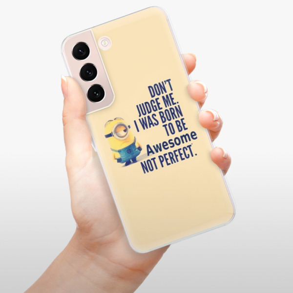 Silikonové pouzdro iSaprio - Samsung Galaxy S22 5G - Be Awesome