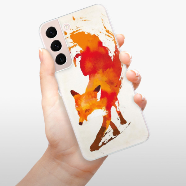 Silikonové pouzdro iSaprio - Samsung Galaxy S22 5G - Fast Fox